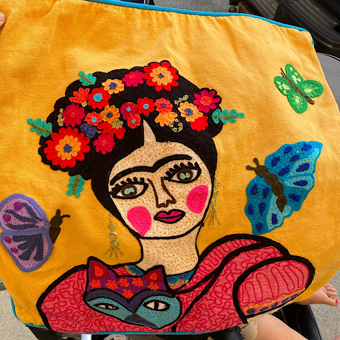 Snabbvisit i huvudstaden.